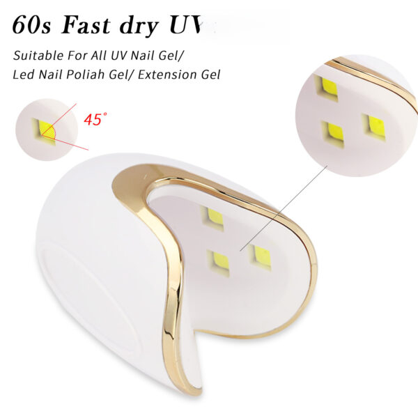 Dinosaur egg portable nail art light - Image 2