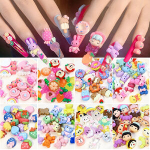 Manicure resin cartoon accessories